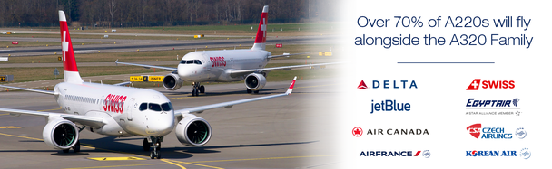 Infographic A220 and A320 are complementary