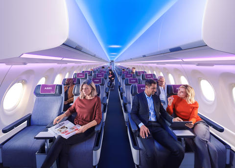 A220 Airspace cabin A220 Airspace cabin