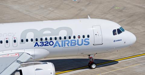 A320neo on ground