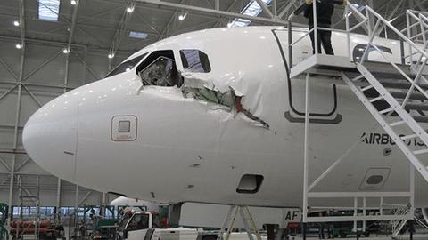 Major repair on an aircraft