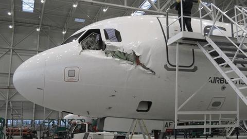 Major repair on an aircraft Major repair on an aircraft