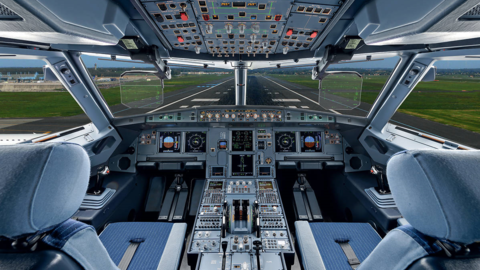 Aircraft cockpit Aircraft cockpit