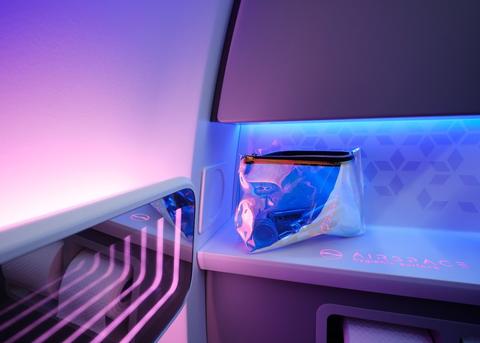 Airspace lavatory, touchless features