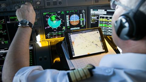 Aircraft cockpit 