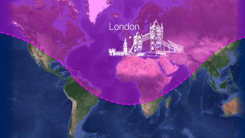 A321XLR London range map A321XLR London range map