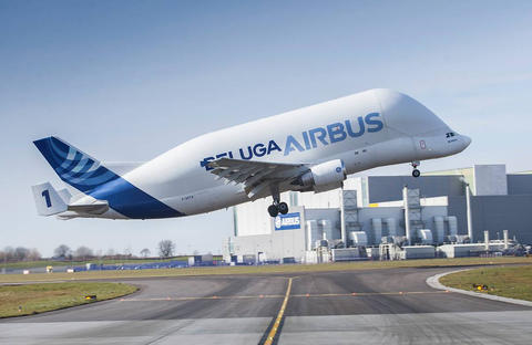 BelugaST Freighter Aircraft Airbus Aircraft