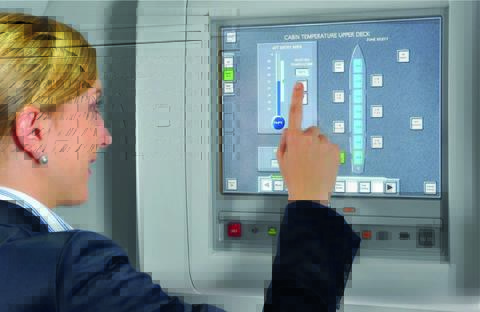 Cabin Crew Touch Screen