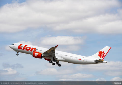 Lion Air A330-900 MSN1927 taking off
