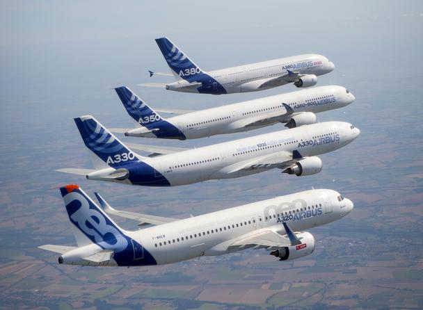 Airbus-Family-formation-flight