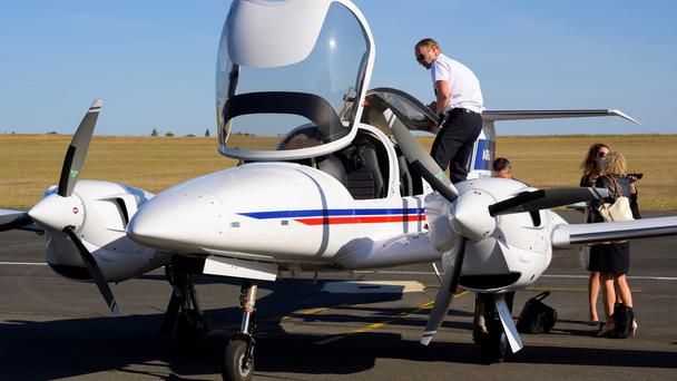 Airbus Flight Academy aircraft on ground Airbus Flight Academy aircraft on ground