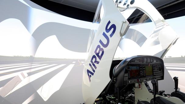 Airbus Flight Academy aircraft simulator Airbus Flight Academy aircraft simulator