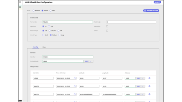 N-Prediction ADS-B UI N-Prediction ADS-B UI