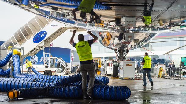 Maintenance on A380