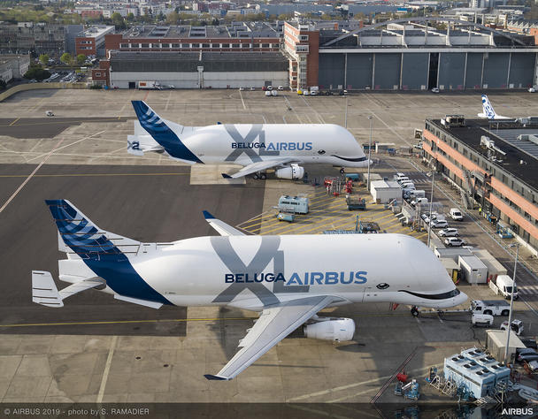 Initial two Airbus BelugaXL airlifters Initial two Airbus BelugaXL airlifters