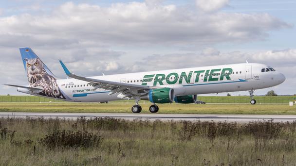 Frontier Airlines aircraft Frontier Airlines aircraft