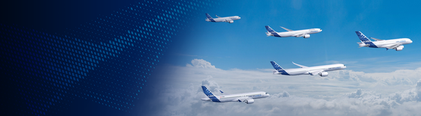 Airbus Aircraft Family in flight