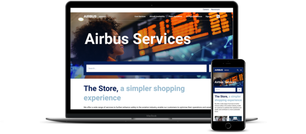 Airbus Services Store Banner Airbus Services Store Banner