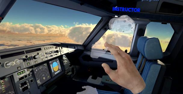 VR Flight Trainer with Instructor