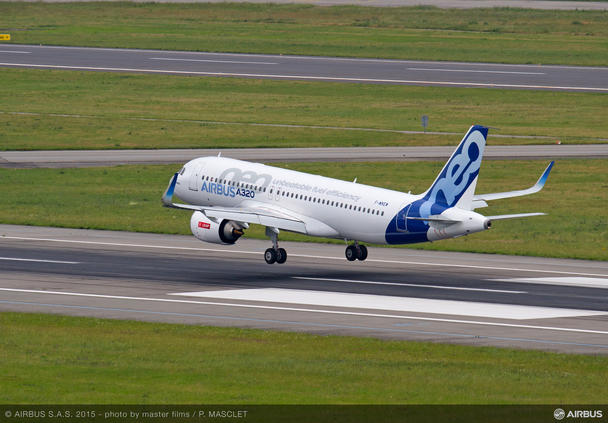 A320 Neo Landing A320 Neo Landing