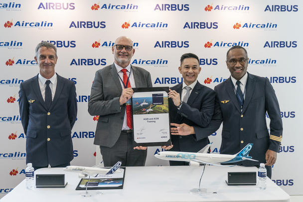Aircalin signs contract for pilot training at AATC in Singapore Aircalin signs contract for pilot training at AATC in Singapore