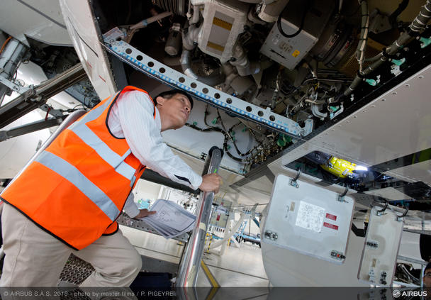 Airbus A350 Demo Maintenance - Work in Progress