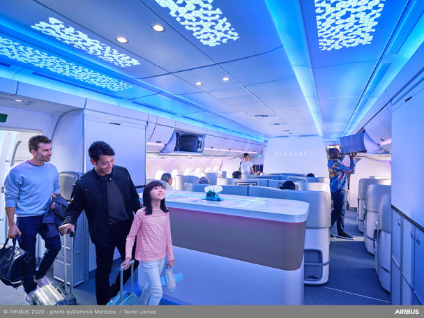 A350 Airspace welcome area