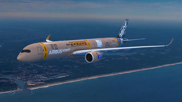 A350F rendered in the winning livery revealed at Paris Airshow 2023