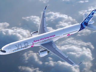 A321XLR - WALLPAPER ON DESKTOP - CLOUDS