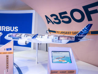A350F corner at the 2024 Farnborough International Airshow