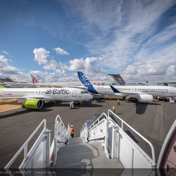 Static display ambiance at FIA