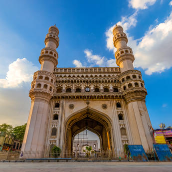 Hyderabad view on a sunny day