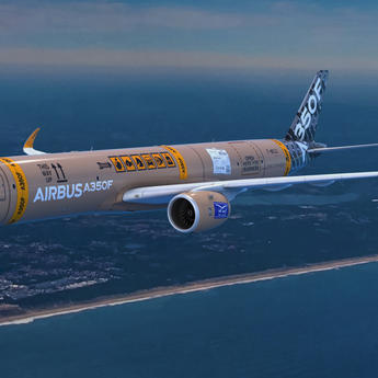A350F rendered in the winning livery revealed at Paris Airshow 2023