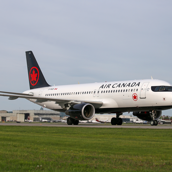 Air Canada A320 taxiing