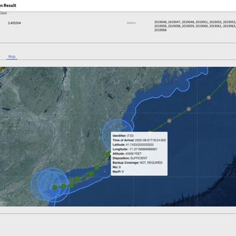 Screenshot of the solution