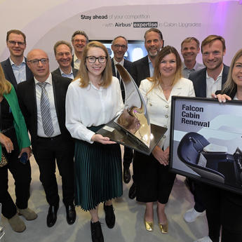 Finnair celebrates collaboration with Airbus during AIX 2024