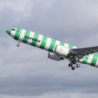A330neo Condor takeoff
