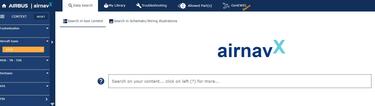 Access GenEWIS from Airbus airnavX application (top right) Access GenEWIS from Airbus airnavX application (top right)