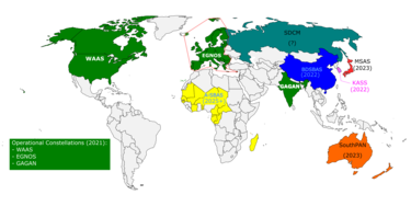 SBAS - Coverage WorldWide SBAS - Coverage WorldWide