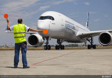Airbus aircraft on ground Airbus aircraft on ground