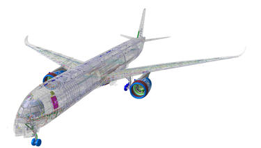 A350-1000 3D Digital Mock-Up 'DMU' A350-1000 3D Digital Mock-Up 'DMU'