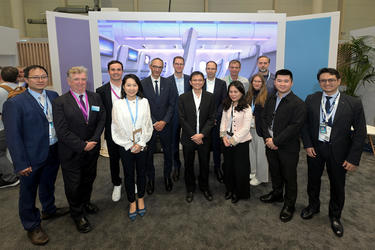 AIX2024 - China Airlines selects Airbus for A350 cabin retrofit