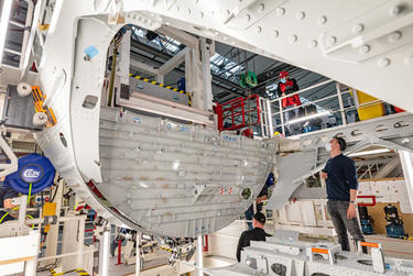 A321XLR fuselage assembly with RCT A321XLR fuselage assembly with RCT