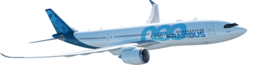 A330-800 in flight