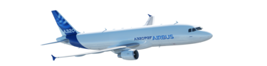 A320P2F in flight