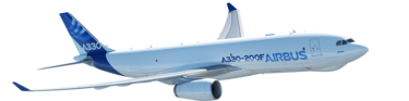 A330-200F in flight