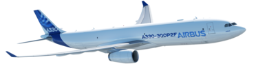 A330-300P2F in flight