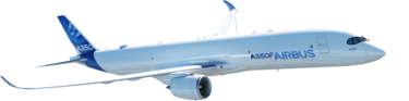 A350F in flight