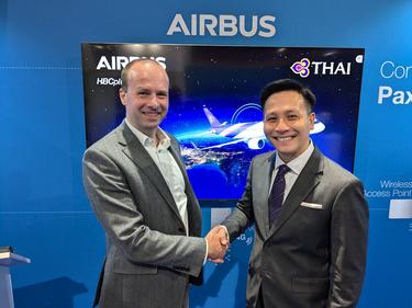 Thai Airways International signs for HBCplus at APEX Expo 2024 Thai Airways International signs for HBCplus at APEX Expo 2024