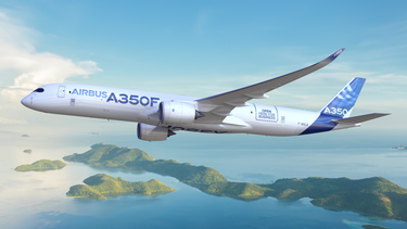 A350F in flight A350F in flight