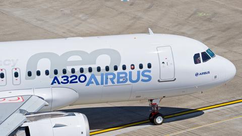 A320neo on ground